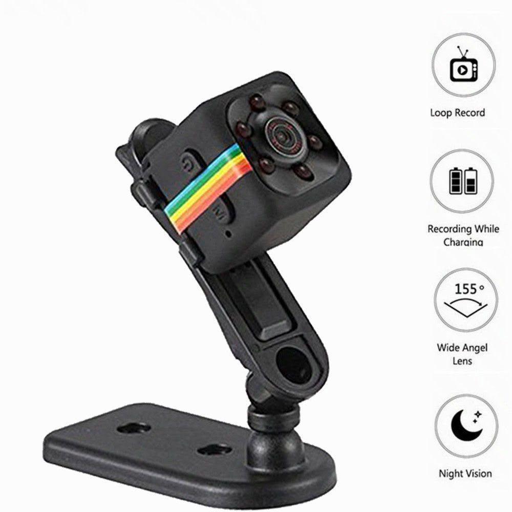 Sq 11 Mini Camera - Portable Small Surveillance Pocket Cam Night Vision