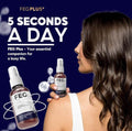FEG PLUS Hair Growth Serum & Spray – 50ml Advanced Formula for Men & Women