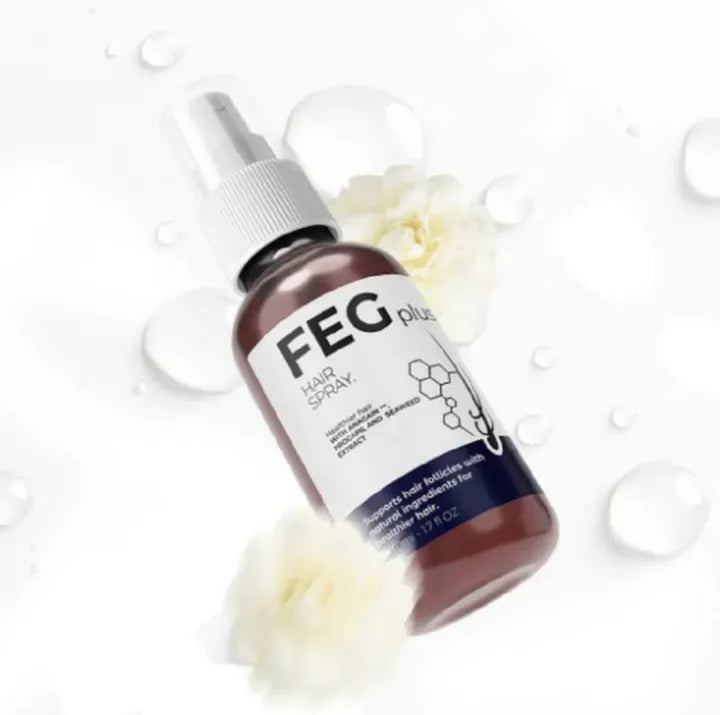 FEG PLUS Hair Growth Serum & Spray – 50ml Advanced Formula for Men & Women