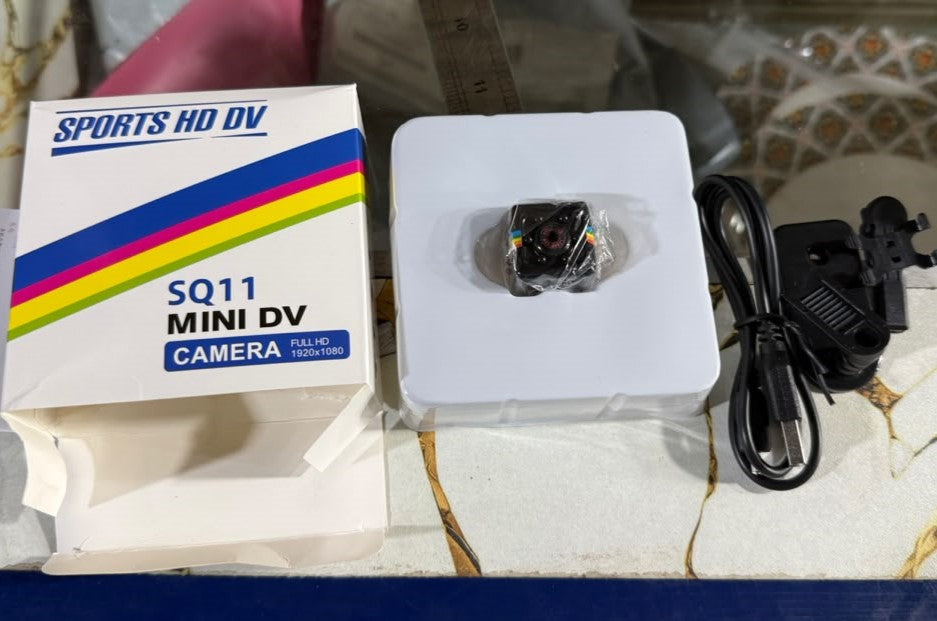 Sq 11 Mini Camera - Portable Small Surveillance Pocket Cam Night Vision